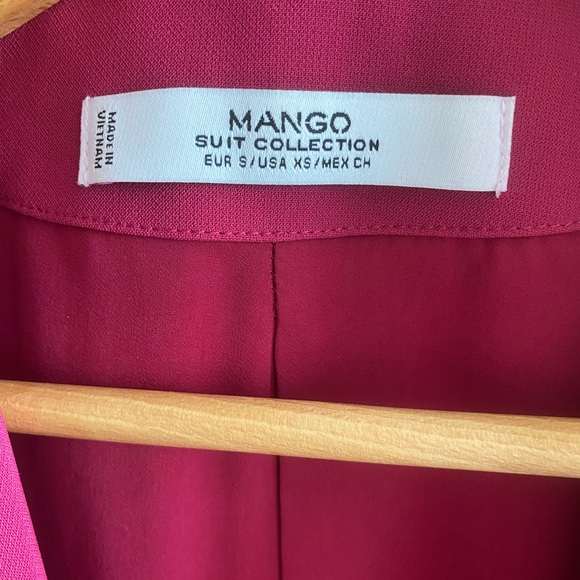 Mango Jacket suit collection in Fucsia color - Picture 5 of 7